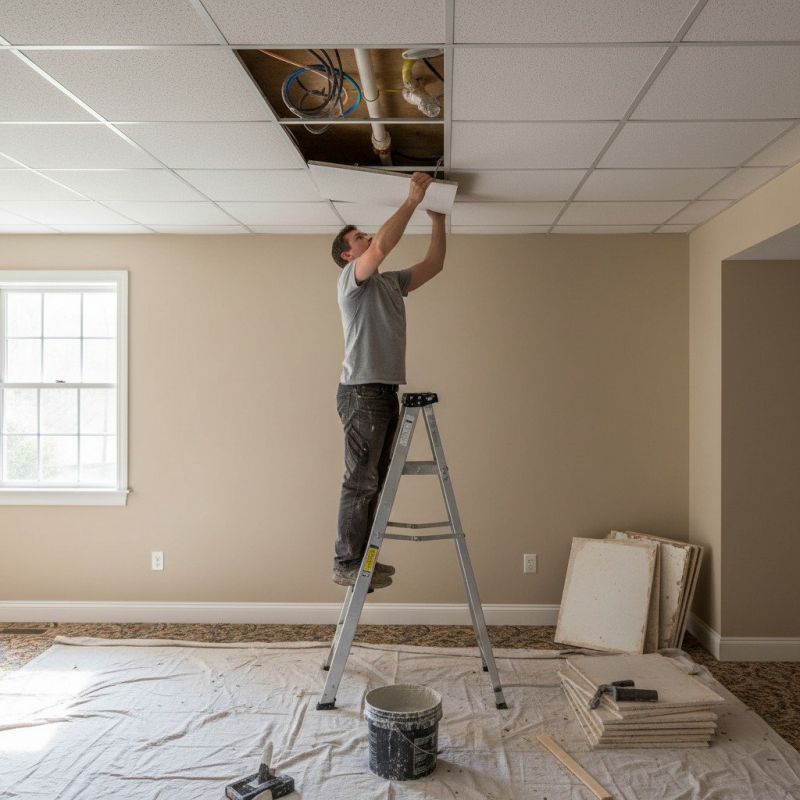 Drywall Ceiling Repair