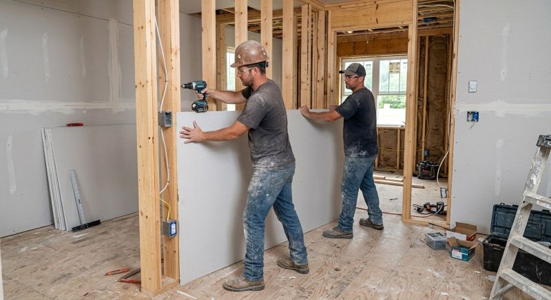 Garage Wallboard Installation in Denver, CO