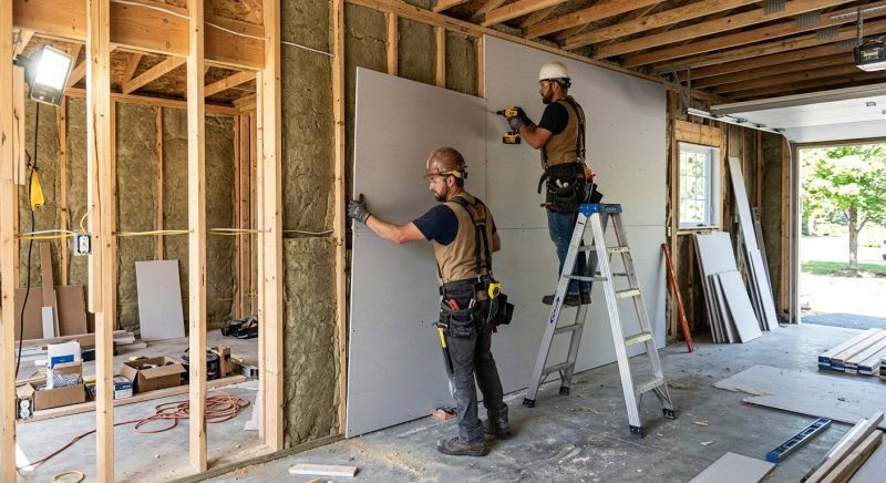 Gypsum Board Installation in Wilmington, NC